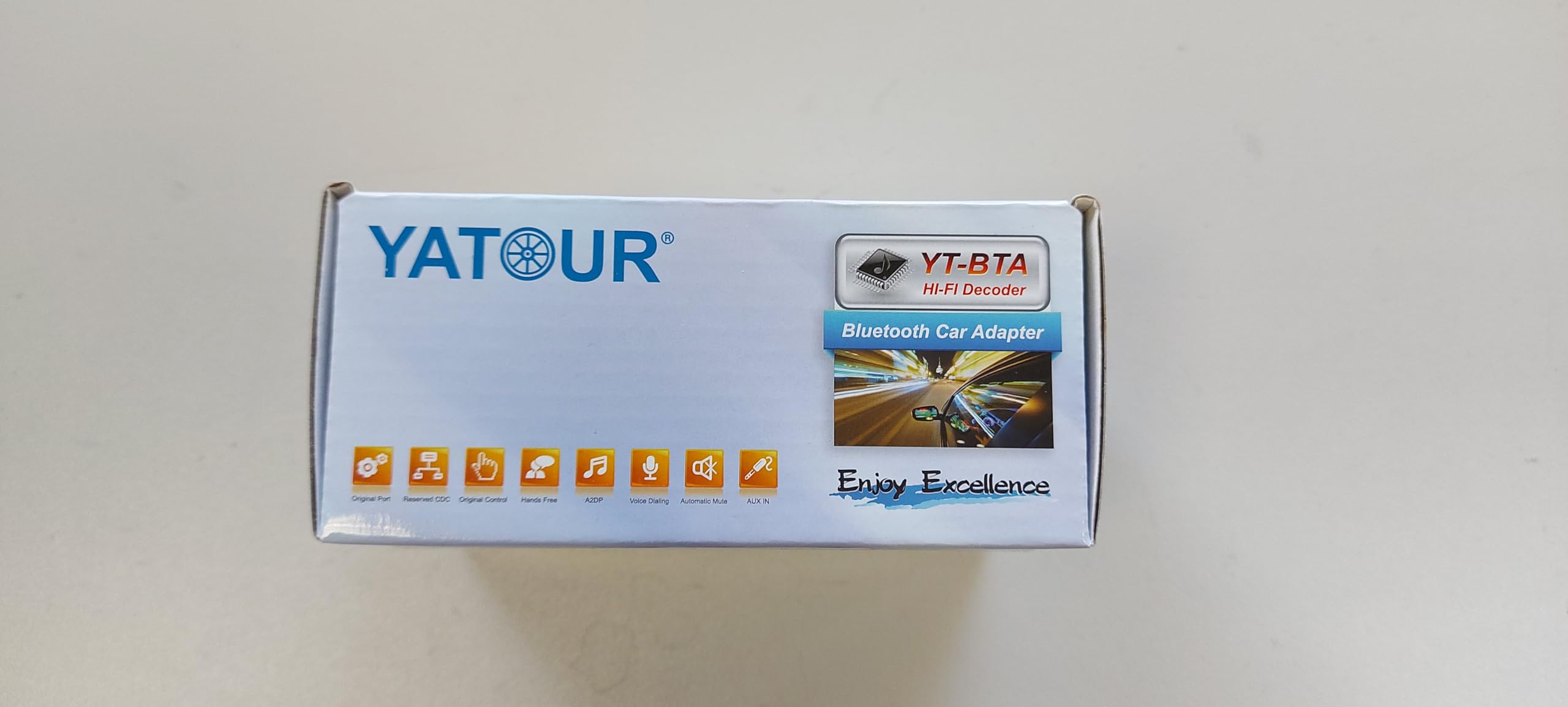 Yatour Adaptateur Bluetooth AUX , chargement USB mains libres pour C70 S40 S60 S80 V40 V70 XC70 (Bta-volhu)