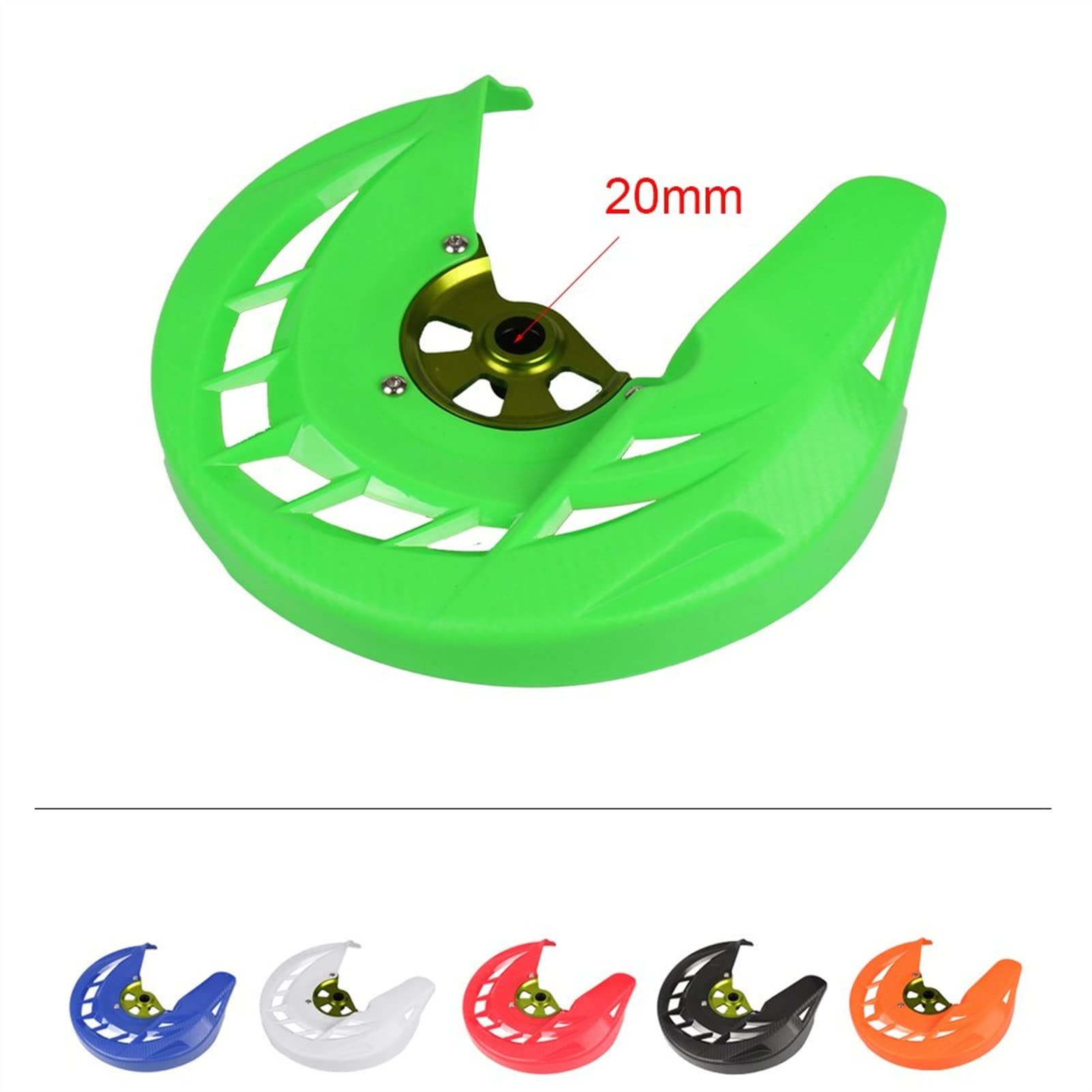 Moto Anteriore Disco Freno Copertura Protezione per Kawasaki KX per KXF 125 250 250F 450F KX125 KX250 KX250F KX450F 2006-2018 KLX450R Dischi Freno Anteriore Dischi Pastiglie Disco Dis