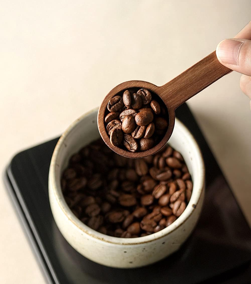 Wooden Coffee Spoons - Walnut Tea Scoop -2