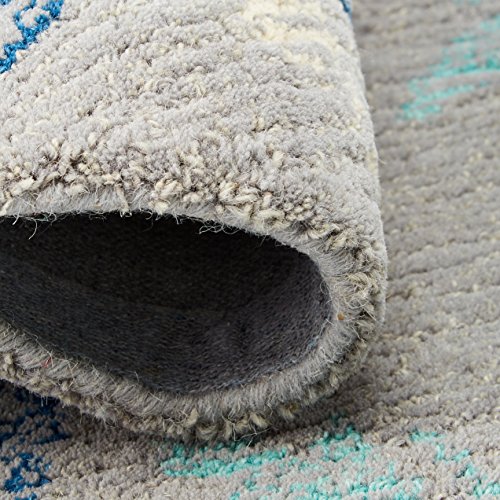 Kaleen Rugs Montage Collection Mtg01-75 Grey Hand Tufted 2' X 3' Rug #TOP2