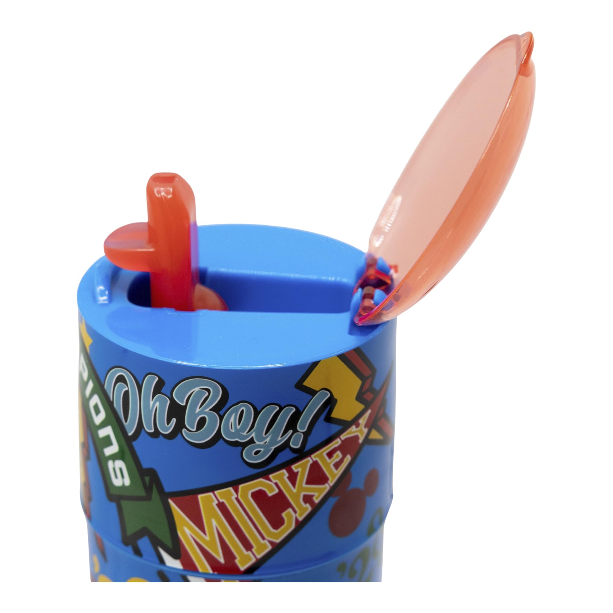 SIPPER BOTTLE 350 ML MICKEY TRUE CHAMPIONS, Red - Image 4
