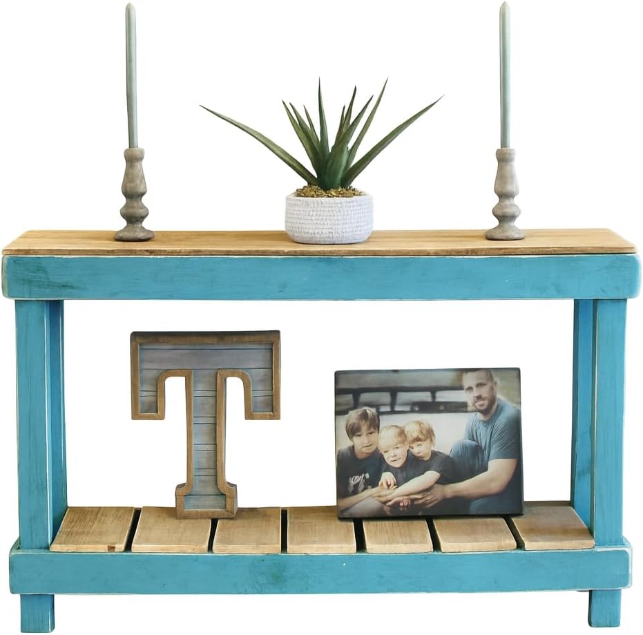 46" Luxe Combo Console (Turquoise Combo)