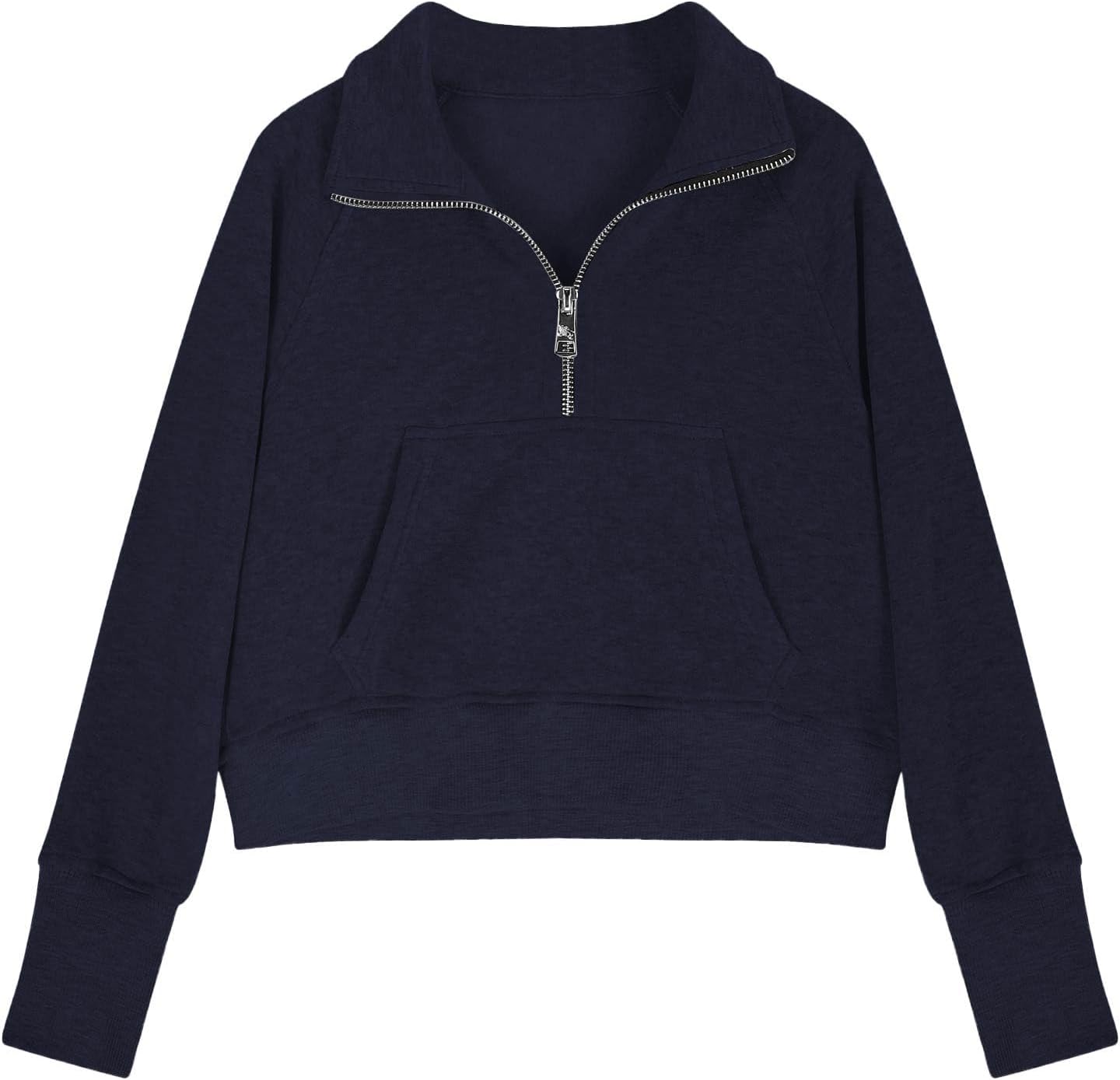 Girls Quarter Zip Sweatshirt : Half Zip Fleece Pullover Top Soft Crewneck Athletic Hoodie 2025 Fall Winter Outfits