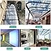 Acrylic Sheet Clear Plastic Polycarbonate Sheet 2mm Transparent PC Hard Panel,Roofing Sheet with Protective Film,for Shed Windows,Craft DIY,Picture Frame Glass Replacement (30x80cm(11.8x31.5in))