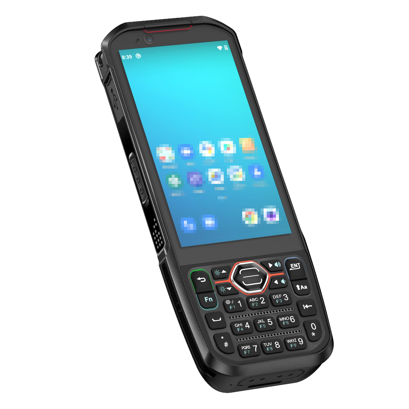 Terminal PDA Portátil con Opciones de Conectividad Avanzadas para Transmisión Inalámbrica Estable y Logística de Inventario Minorista (Enchufe Europeo de 100-240 V.)