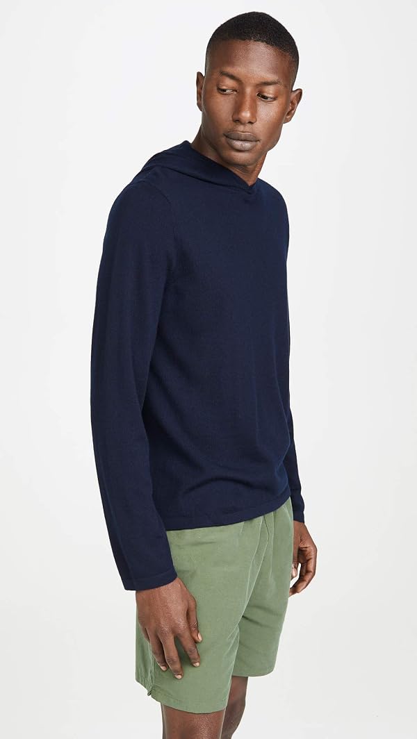 Vince Men Hoodie Pullover Sweater, Coastal, Small US by Vince - Image 4