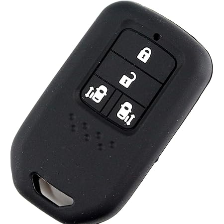 Amazon カラー選択可 本田 新型オデッセイ フリード ステップワゴンキーケース シリコン キーカバー 4ボタン専用設計 黒 車 バイク 車 バイク