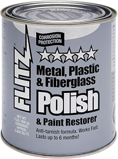 Flitz CA 03518-6 Metal Polish Fiberglass And Paint Restorer