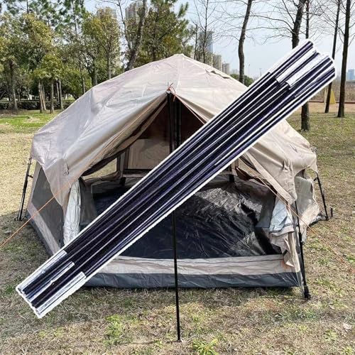 Varillas de acero ajustables y flexibles para postes de carpa de reemplazo 3
