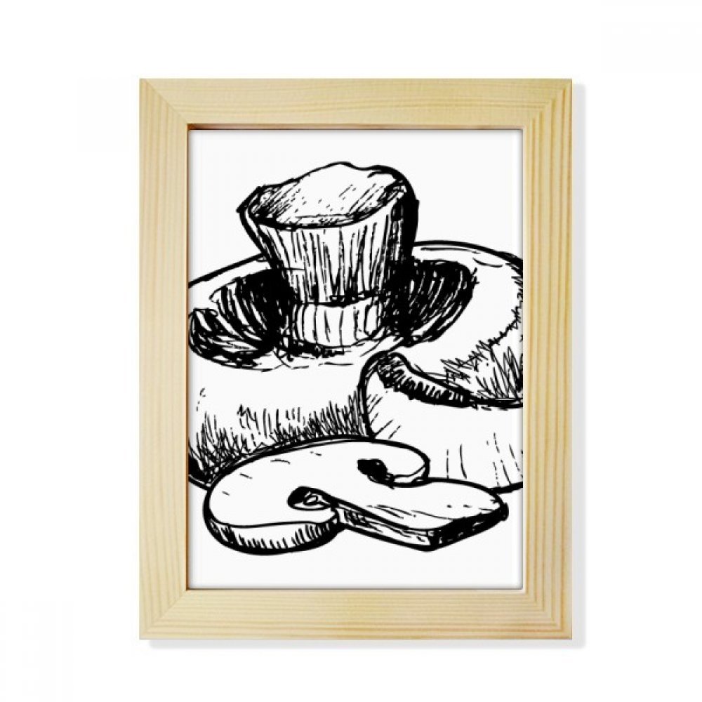 Regalo decorativo marco de la foto de madera DIYthinker con arte de ilustración de setas