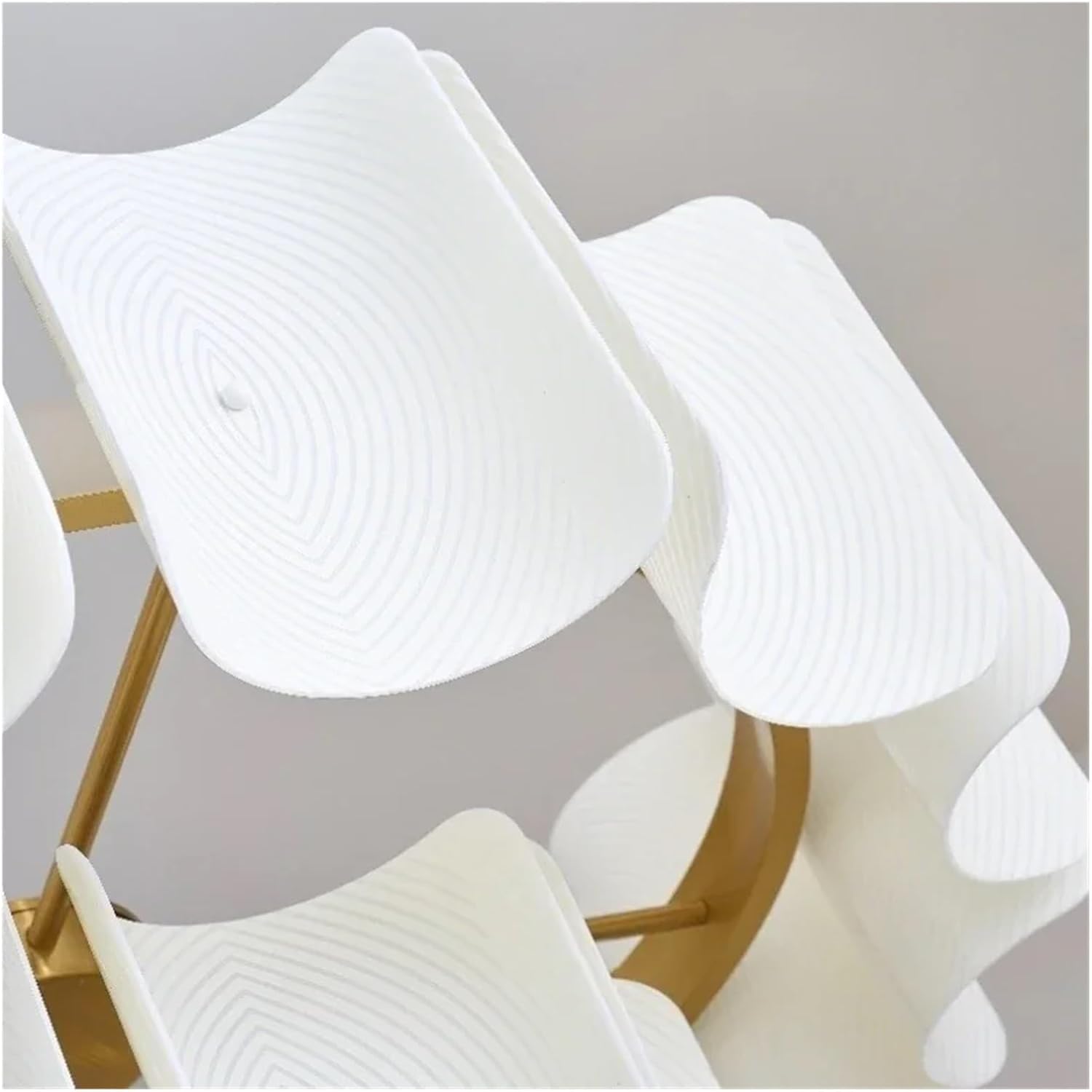 Nordic Modern Pendant Lights Rotundity Style Acrylic Led Lamp Home Decoration Bedroom Living Dining Room Lustre Chandelier Hallway(Warm Light,80 cm)
