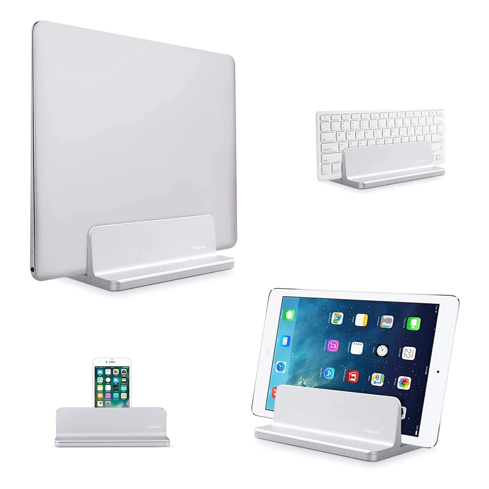 Amazon.co.jp: MOSISO ノートパソコン スタンド 縦置き、U型 冷却 収納