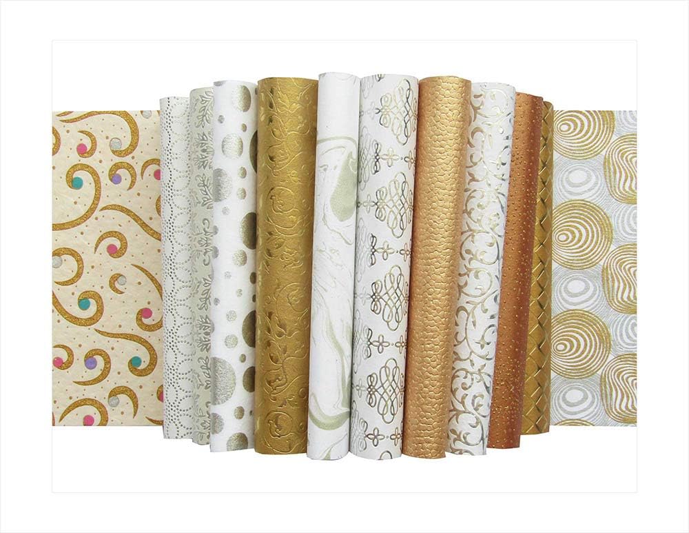 Paperhues Wedding Scrapbook Paper 8.5x11" Pad, 36 Sheets. Celebration Pack.