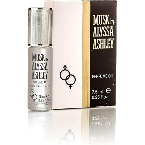 Alyssa Ashley Musk Perfume Oil for Women, 0.25 Ounce