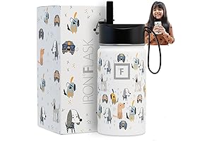 Pup Inspired Kids Water Bottle and Pawsome Stickers
