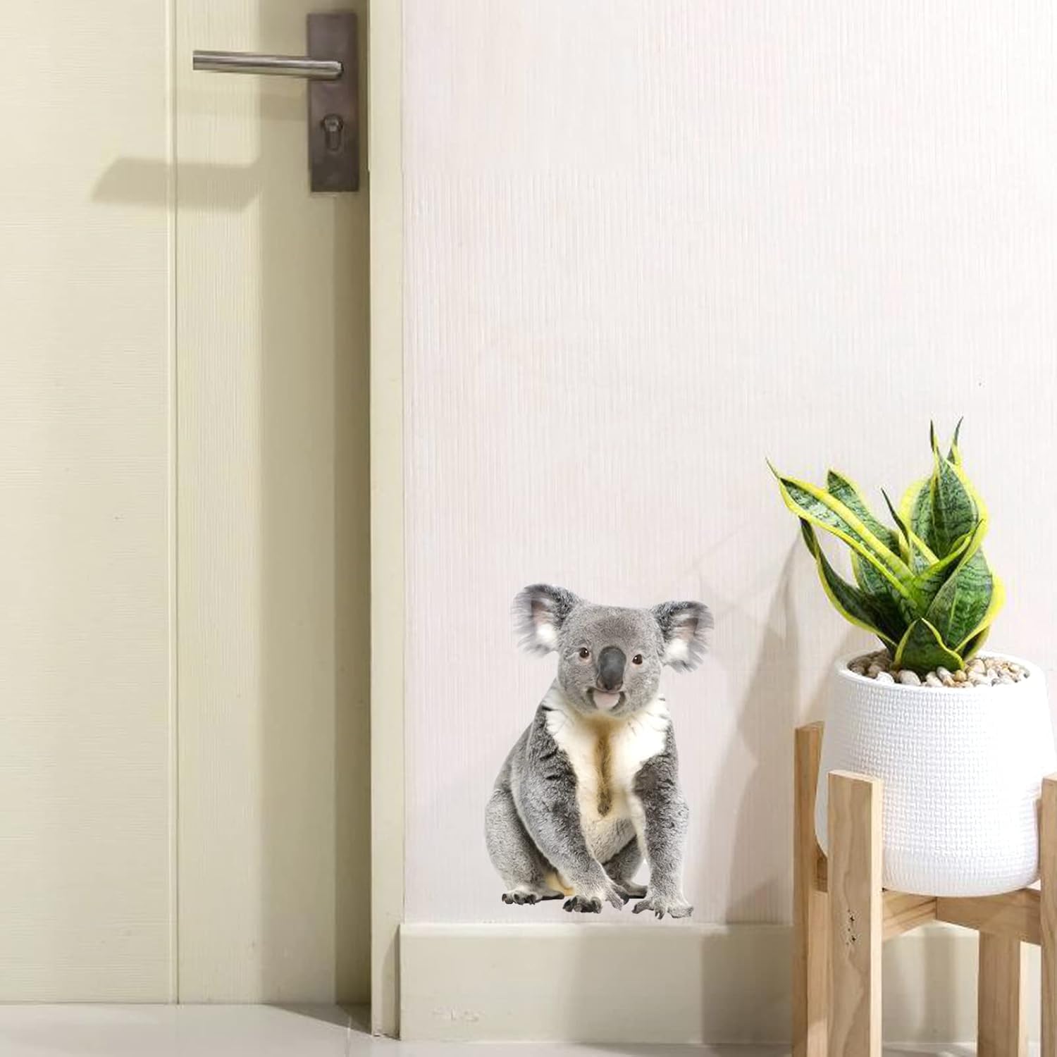 Sticker mural koala mignon pour deco chambre bebe et enfant