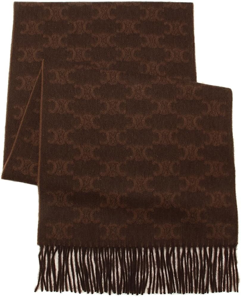 Amazon | [セリーヌ] ストール マフラー モノグラム スカーフ カシミヤ