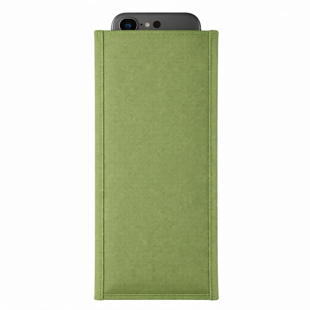 Miracase Signal Blocking Anti-EMP Pouch - - Signal Blocking Anti-EMP Pouch - Smartphone Protection Case, Matcha Green