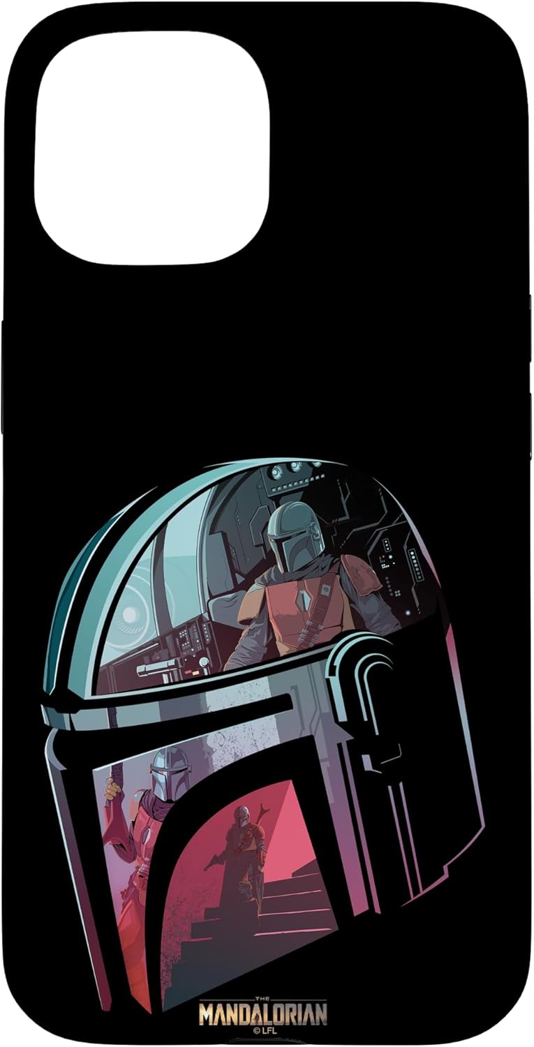 iPhone 13 Star Wars: The Mandalorian Helmet Fill Case