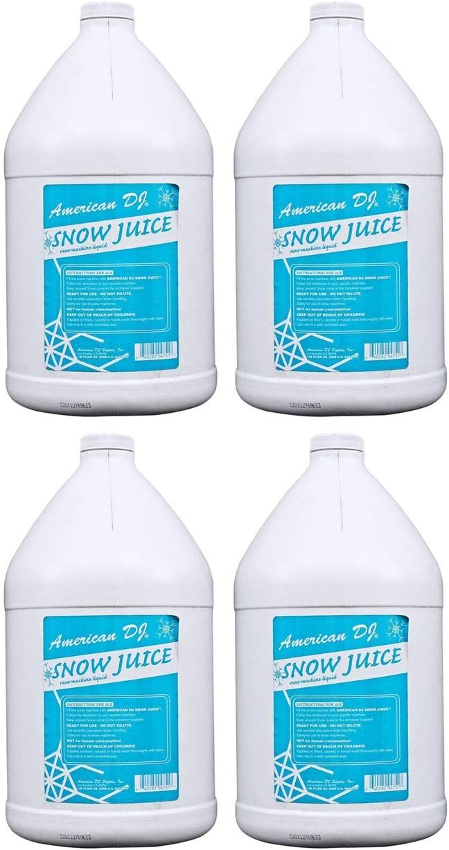 American DJ Snow Gal 1 galón de fluido para máquinas de nieve miniatura 1