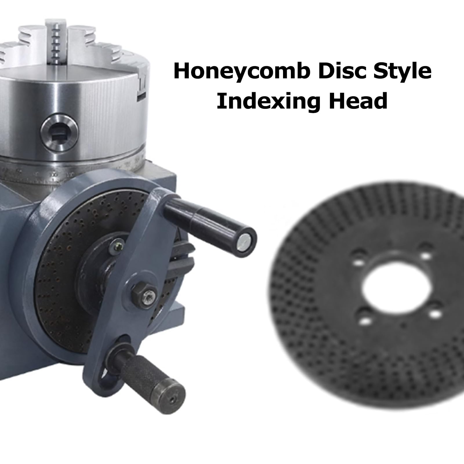 Testa Divisoria For Fresatrice Da 6/8'' Con Contropunta, Accessori Inclusi