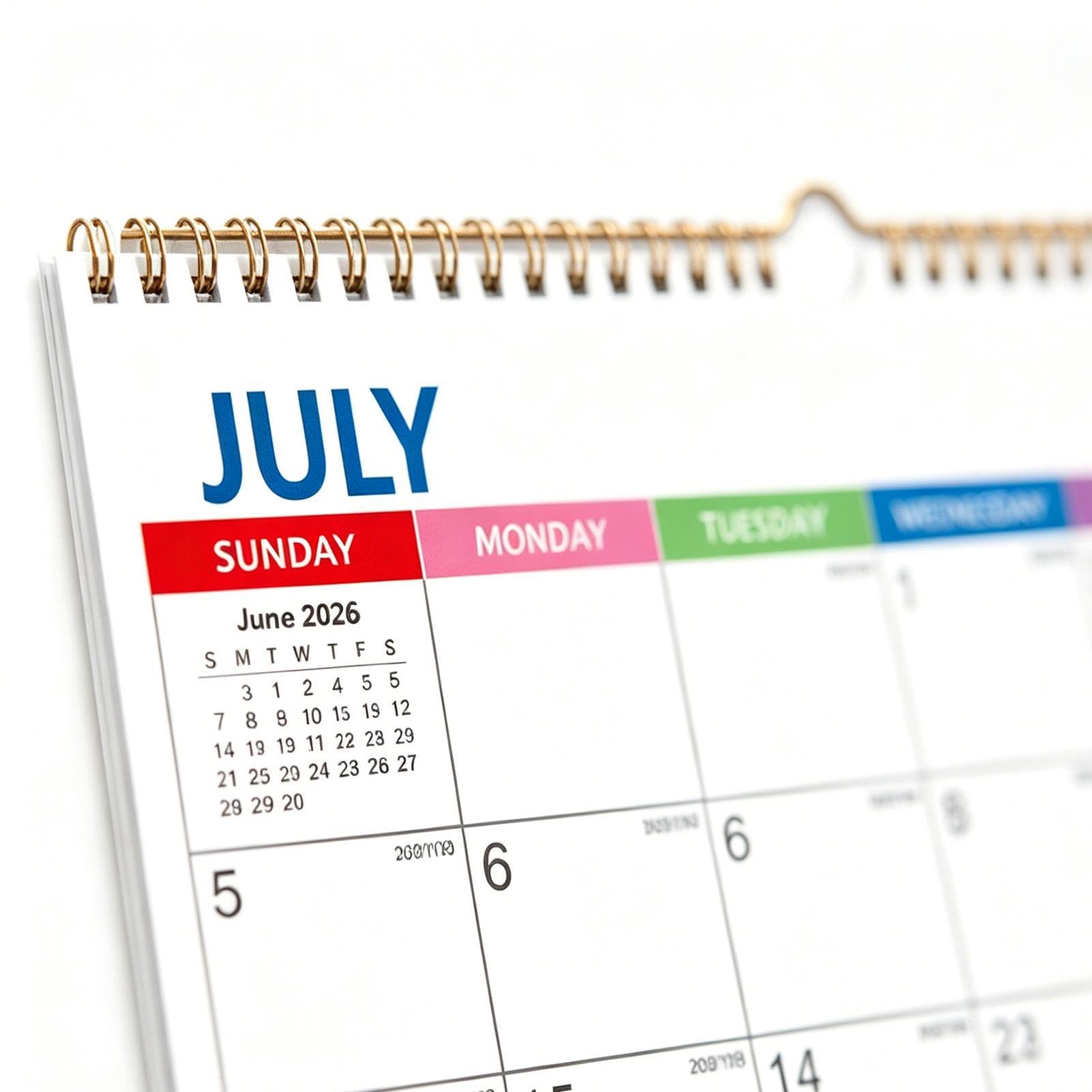 Wandkalender 2026-2027 Planer Von Juli 2026 Bis Dezember 2027 | 18-Monats-Familienkalender Geeignet für Ihre Terminplanung, Organisation, Planung und Terminkoordination Ihrer Termine