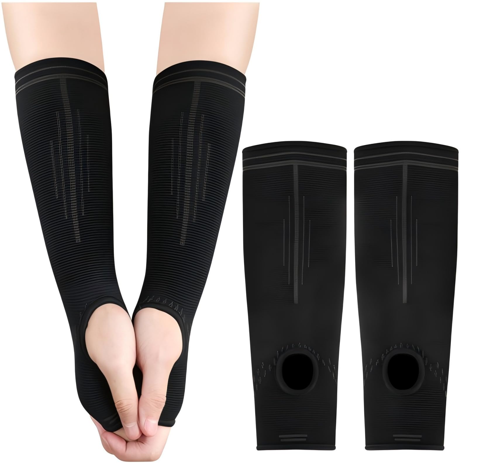 ROOCHKD Volleyball Arm Sleeves Passing Forearm Sleeves Compression Arm Guard Sports Training Arm Protector for Kids & Adult