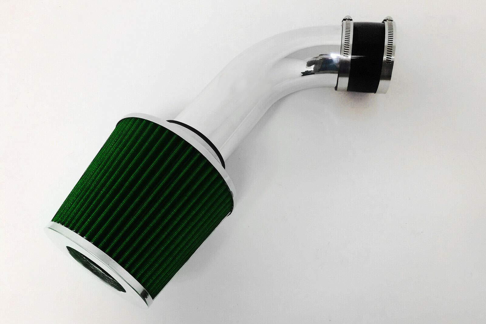Performance Air Intake Filter System for 2001 2002 2003 BMW 525 528 530 with E39 I6 Engine (Black Ac