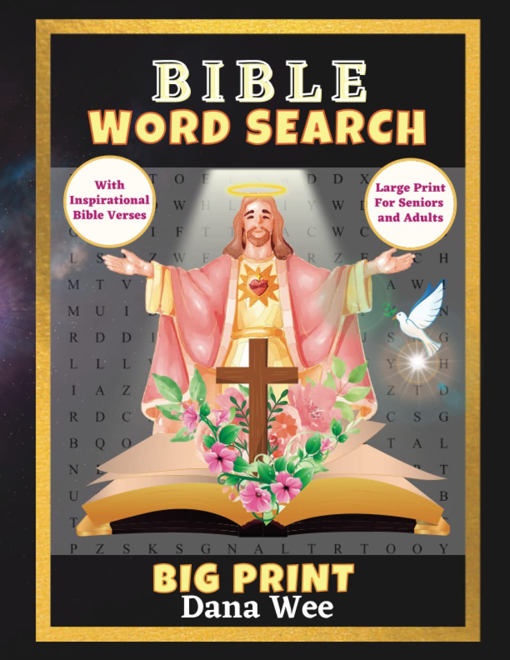 Large Print Bible Word Search Puzzles for Seniors: Perfect Activity Book Gift for Elderly Adults with Dementia, Alzheimer's Disease & Parkinson or ... Search books for seniors & dementia patients)