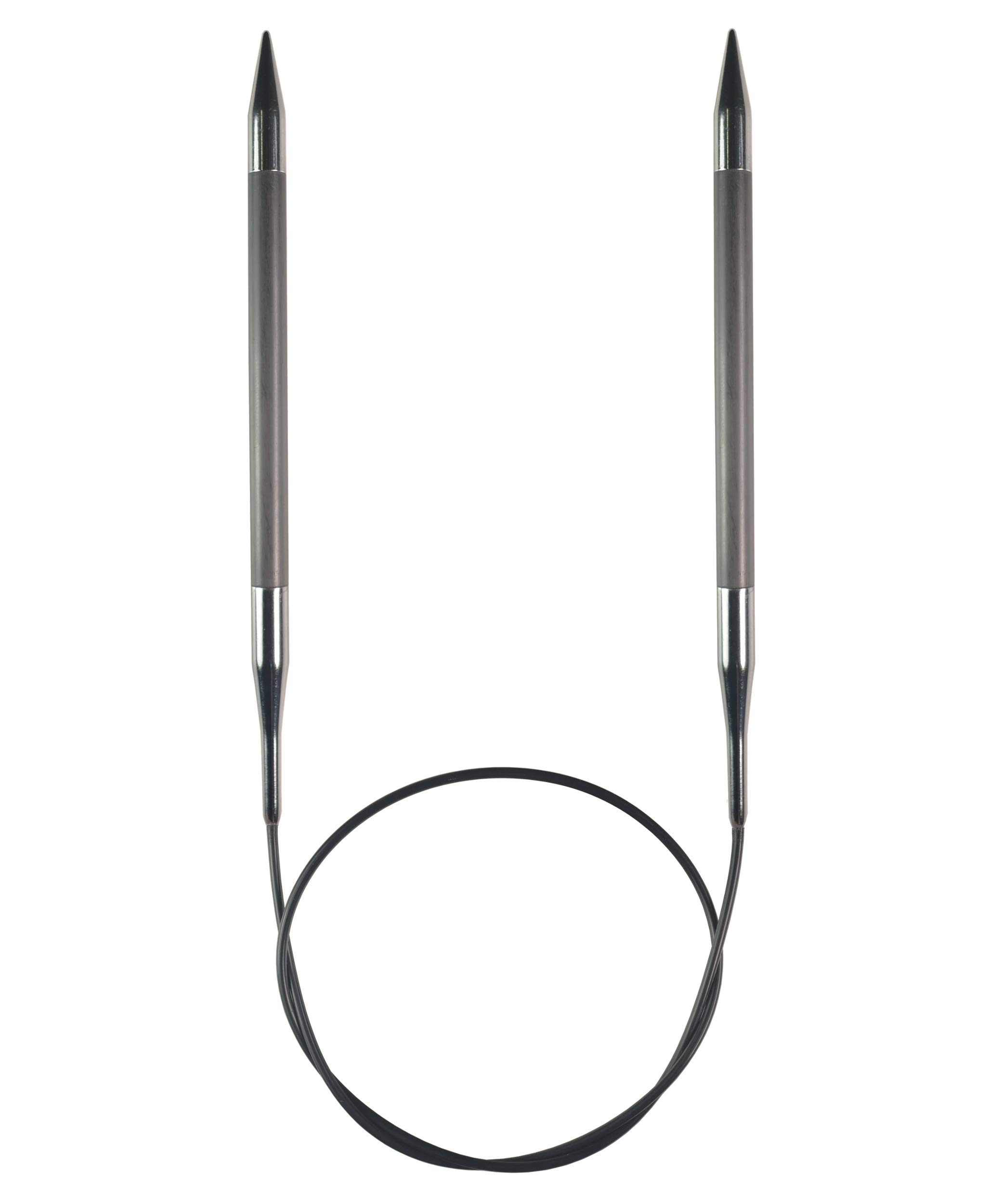 24 "Agujas circulares Karbonz