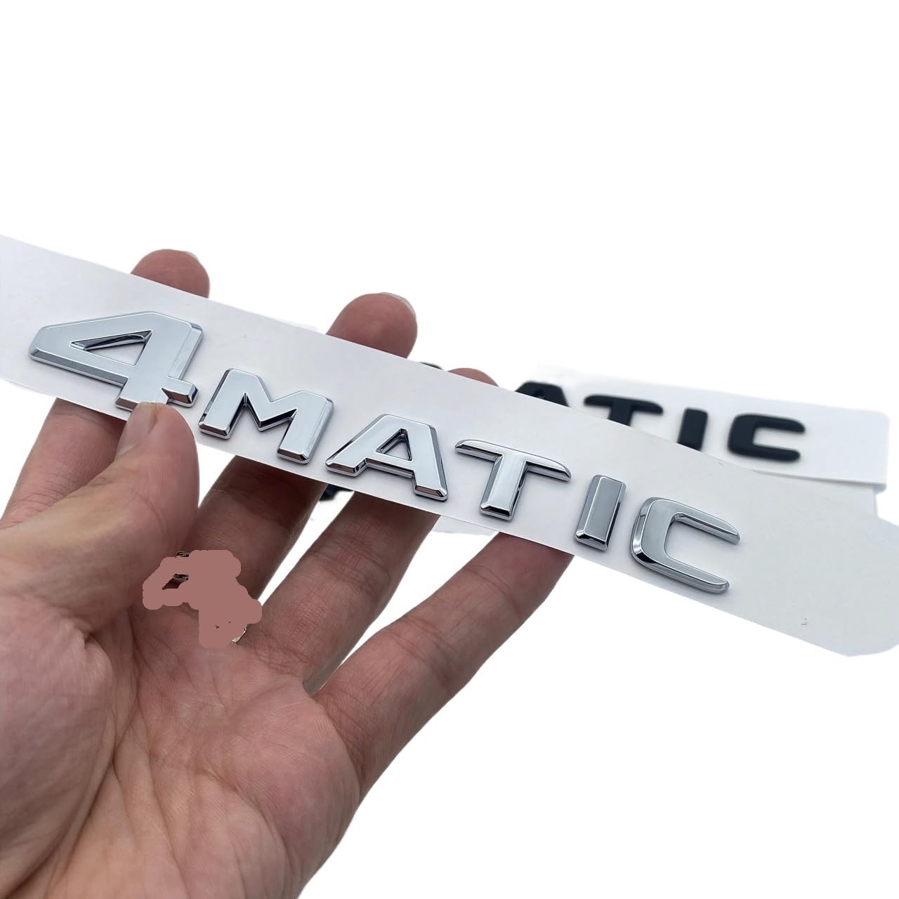 Lettres 3D Noires Brillantes GLC300de Etc. Pour Coffre Mercedes - Autocollant Emblème ABS Pour Benz GLC X253