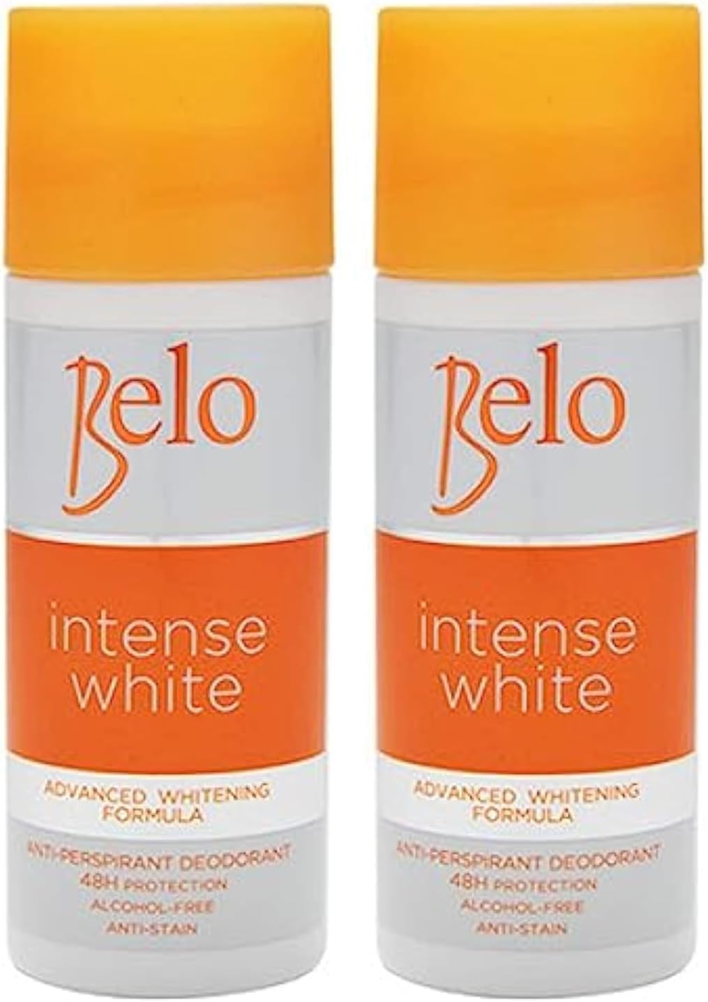 BELO Intense White Advanced Whitening Deodorant 2 X 40Ml 2 Pack Multi