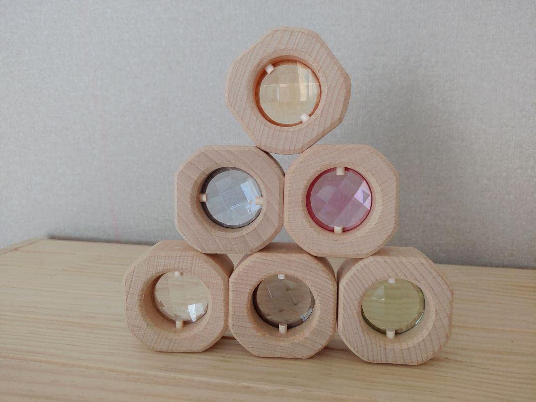 Amazon | papoose パプース 積み木 15ウィンドウジェムブロック