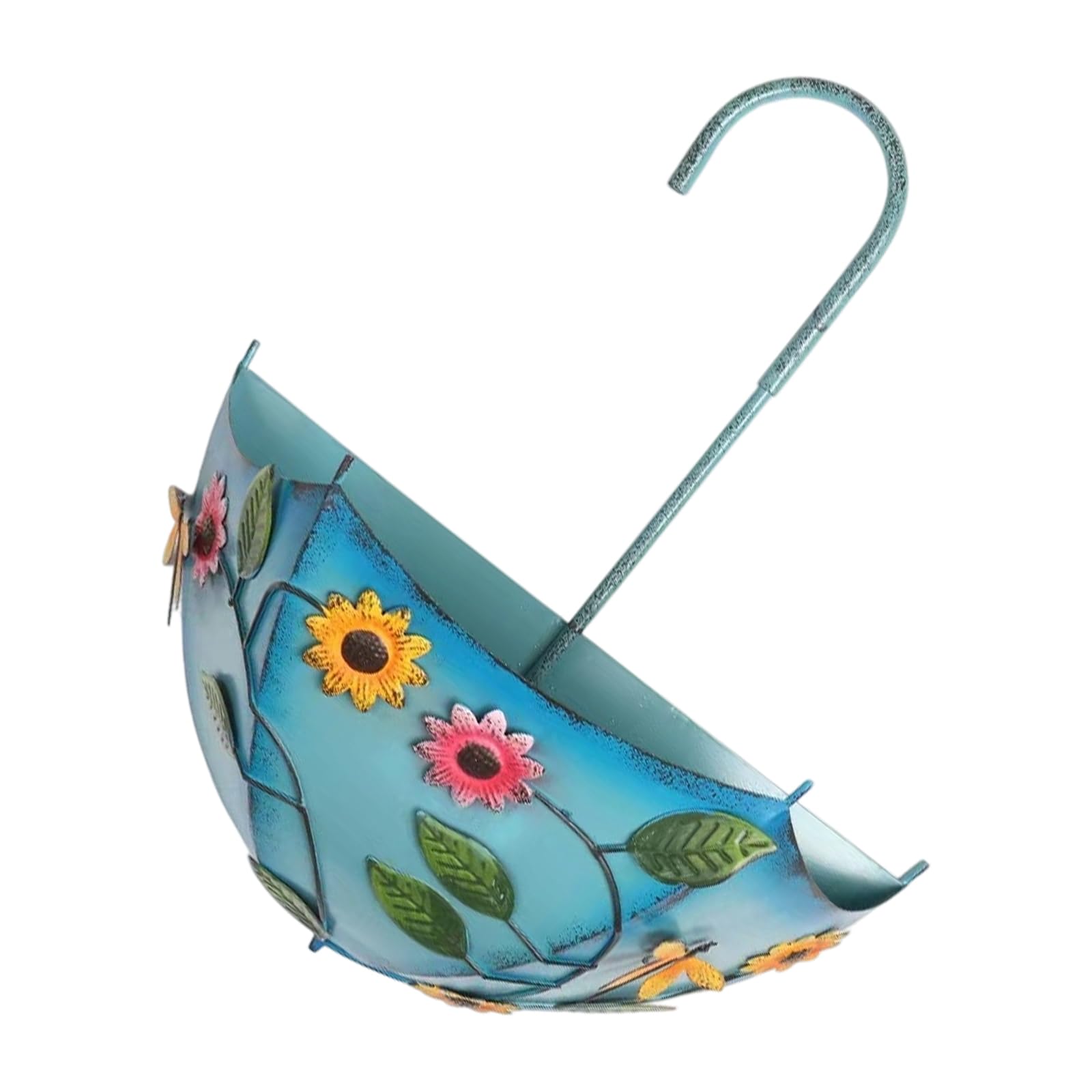 Pot de fleurs intérieur et extérieur suspendu en métal pour plantes de jardin