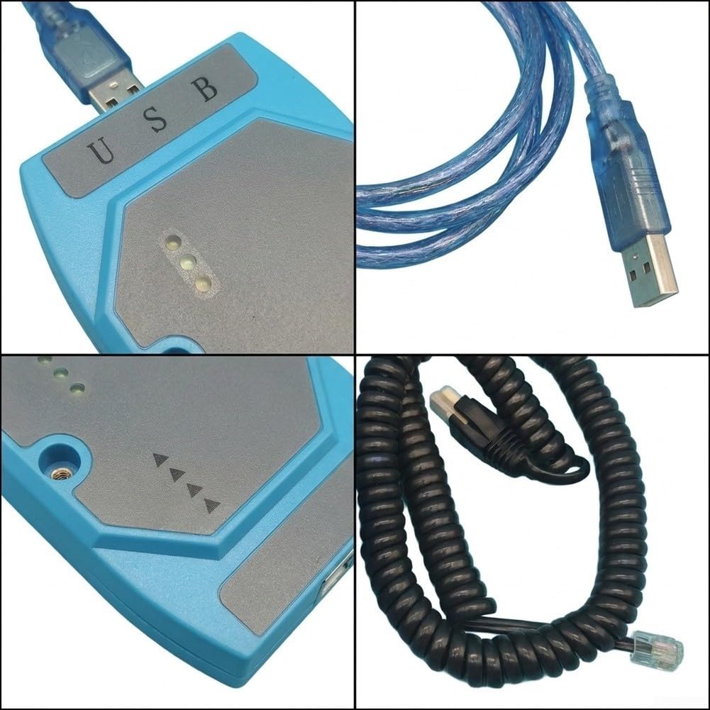 USB Diagnose Interface Box für 1309 Controller PC | Nahtlose PC-Verbindung, für windows 10 kompatibel, stabile Leistung, einfache Installation, zuverlässige Datenübertragung
