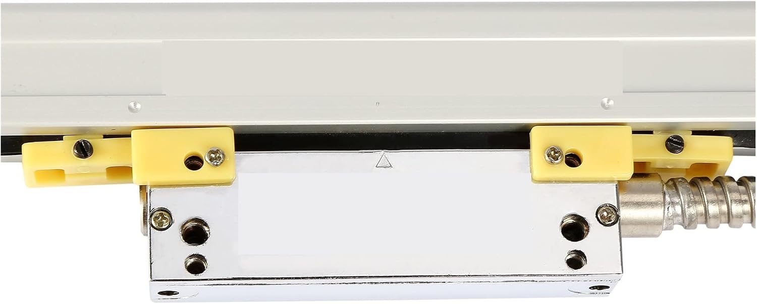 Grating Ruler, Lathe Mill DRO KA500 120 170 220 270 320 370 420 470 520mm Slim Scale 0.005mm KA-500 Small Thin Linear Encoder,Accurate and Stable(KA500-5um-370mm)