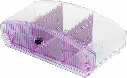 Miniatura 10 de TOPINCN Caja de aislamiento de acuario de cría de acrílico criadero de peces pequeños incubadora de peces mini tanque de peces con tres divisiones y