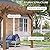 Outsunny 12' x 10' Outdoor Pergola, Wood Grape Gazebo for Climbing Plant Support, Garden, Patio, Backyard, Deck, Brown