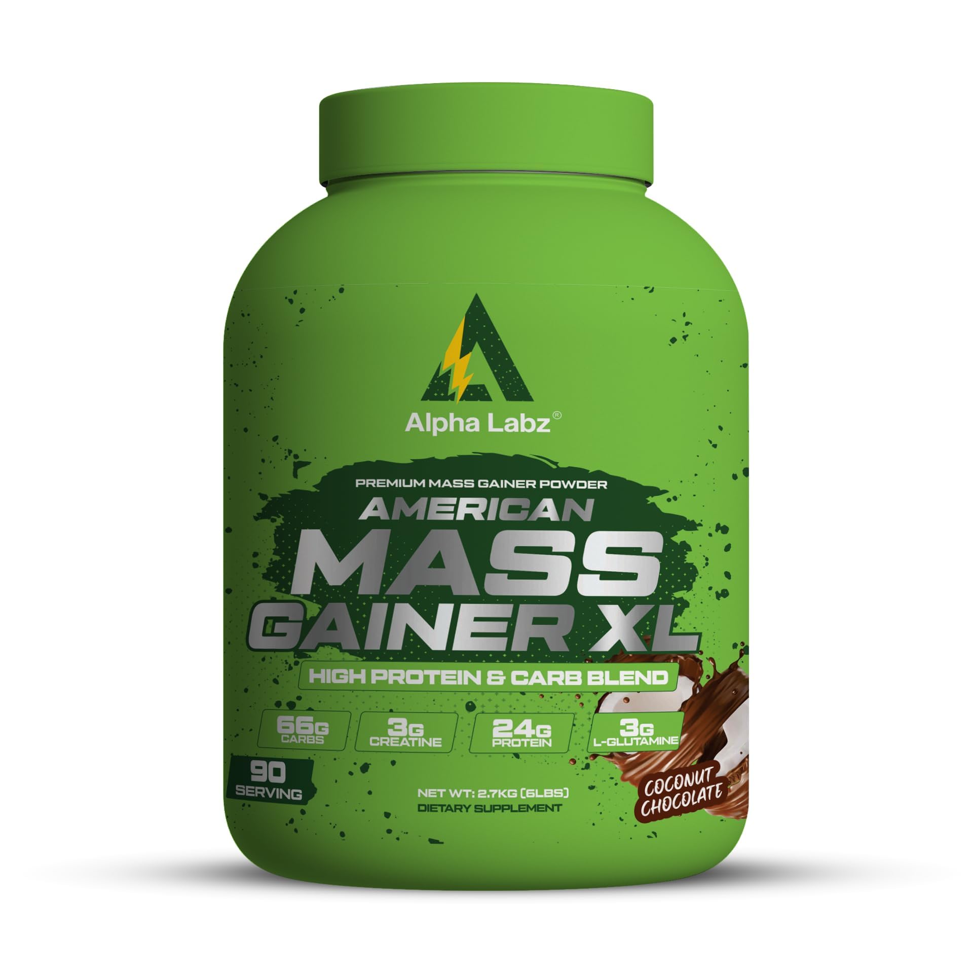 Alpha Labz American Mass Gainer XL | High Protein & Carb Blend