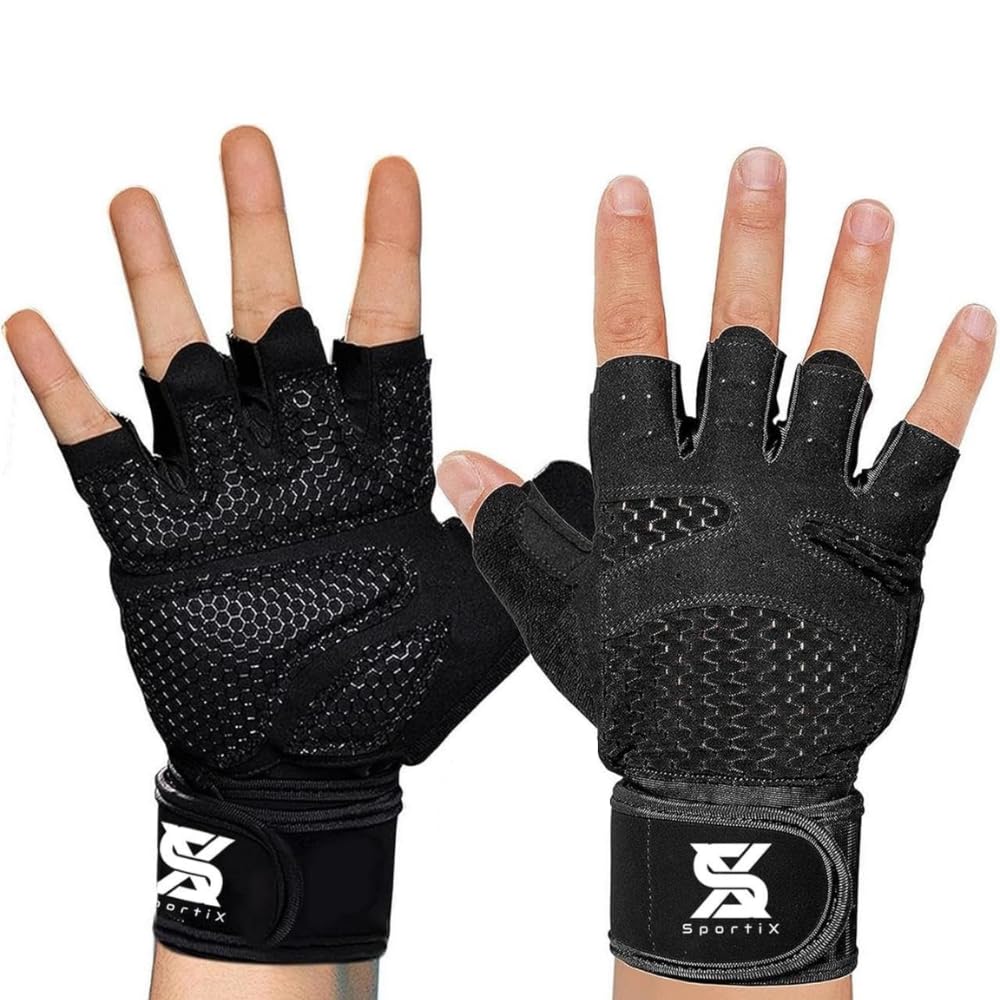 Gym Workout Gloves, Ultralight Weight Lifting Gloves for Men & Women – Breathable Workout Gloves, Non-Slip, Comfortable Training Gloves for Exercise, Fitness & Gym
