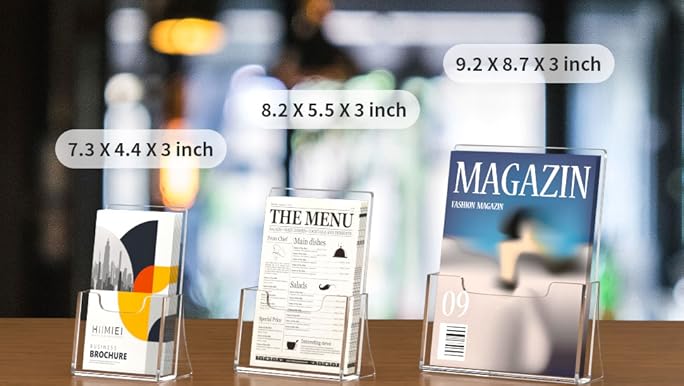 l*y様 【ADA】カタログ×5冊＋入門テキスト２冊＋オマケ Amazon.com : HIIMIEI Brochure Holder 8.5 x 5.5 inches