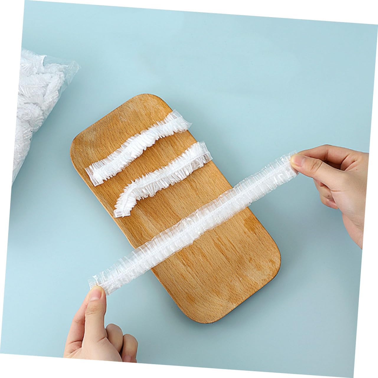 Unomor 600pcs Disposable Food Preservation Covers Gadget for Leftovers Keep for Picnic and Barbecue Convenient and Food Storage
