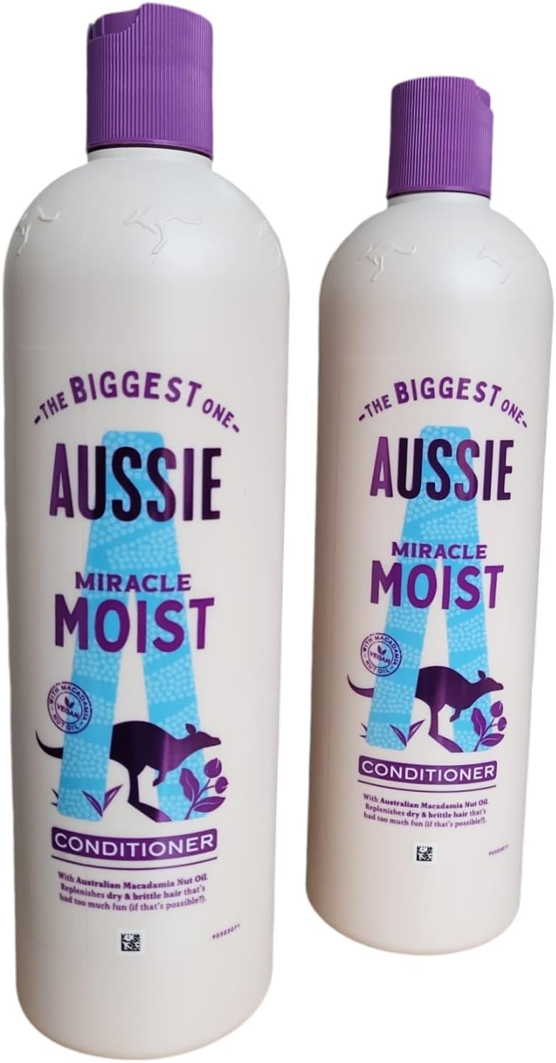 Aussie Miracle Moist Conditioner 470ml (2 Pack) | By Ideaonic