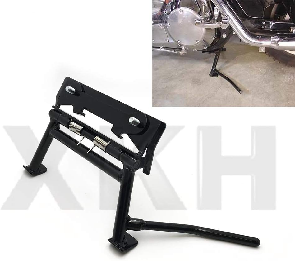 XKMT-Non-Adjustable Center Stand Compatible With 1980-2008 H-D Touring FLHR FLT/FLTR [B07JMHN8TH]