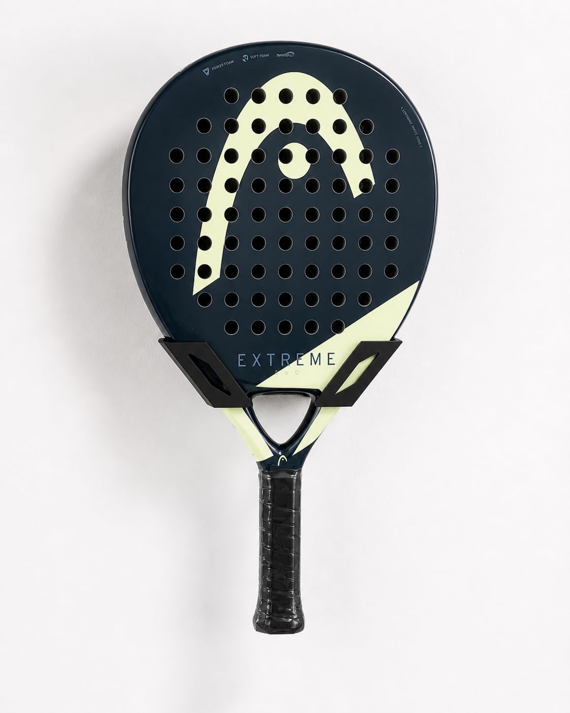 Padel Schläger Wandhalterung/Halter– Schwarzer Wandhalter, platzsparende Halterung für Padel Schläger, stabile Wandmontage für Zuhause, Garage, Sportzimmer & Verein