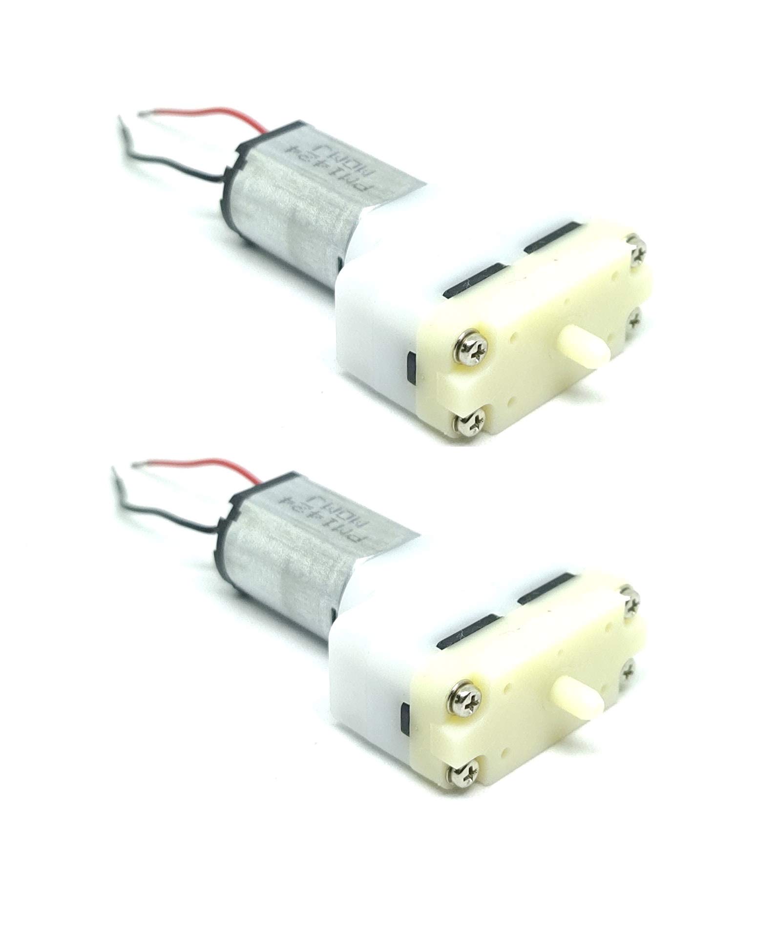 Invento 2Pcs 3V - 6V Mini Dc Pump Air Pump Micro 0.3/Min Flow Rate For Arduino DIY Projects (B07WH41RD9) Amazon Price History, Amazon Price Tracker