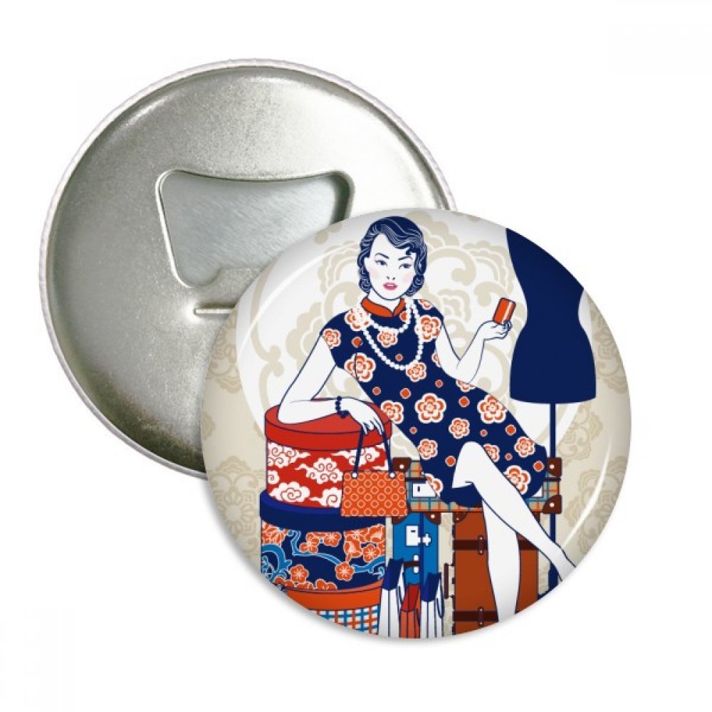 Culture Chinoise ouvre-bouteille aimanté pour ne plus chercher