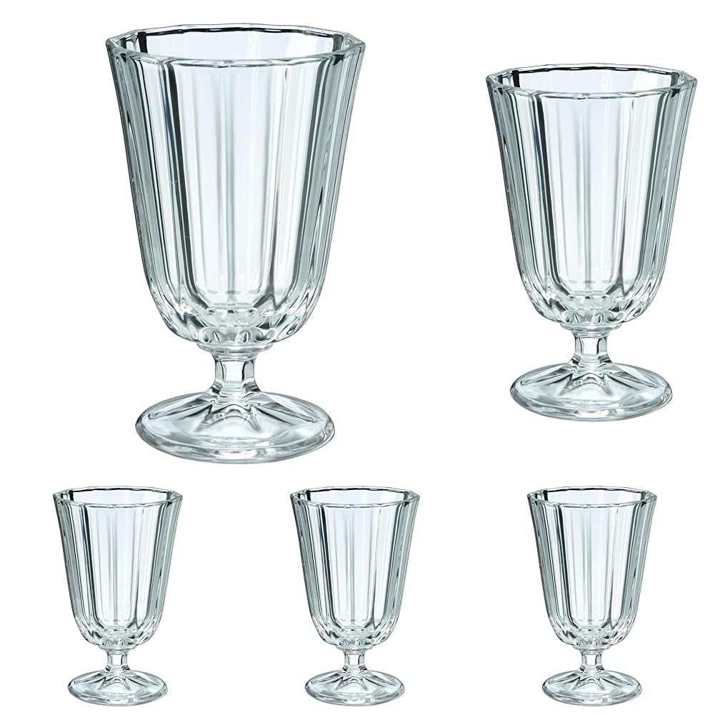 Verres à vin 19cl Ana lot de service de table pour réception et maison