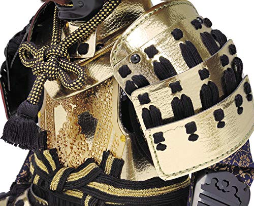 Amazon | 五月人形 豊久 徳川家康公 鎧平飾り 鎧飾り 鈴甲子雄山