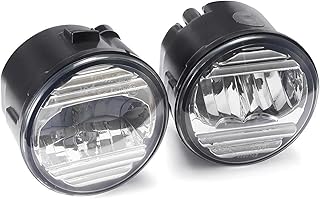 2 X 30W Car External Fog Light Assembly For Nissan For Juke (F15) 2010-2014 H11 Front Bumper LED Fog Daytime Running Lamp DRL 6000LM